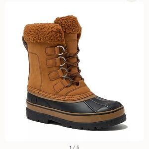 Lands' End Kids Boots in Brown and Black